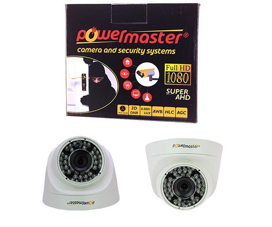POWERMASTER AHD-9828 2MP 3.6 MM 48 LED DOME KAMERA