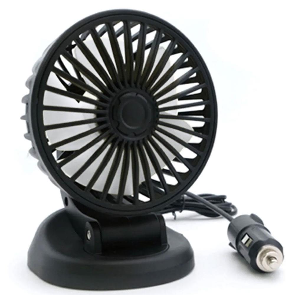 POWERMASTER FAN20 12 VOLT DC ÇAKMAKLIKLI MİNİ PLASTİK ARAÇ FANI