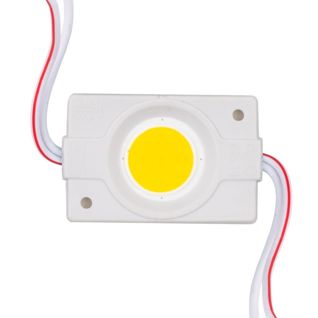 POWERMASTER MODÜL LED 12V 2.4W BEYAZ COB 40X22 MM