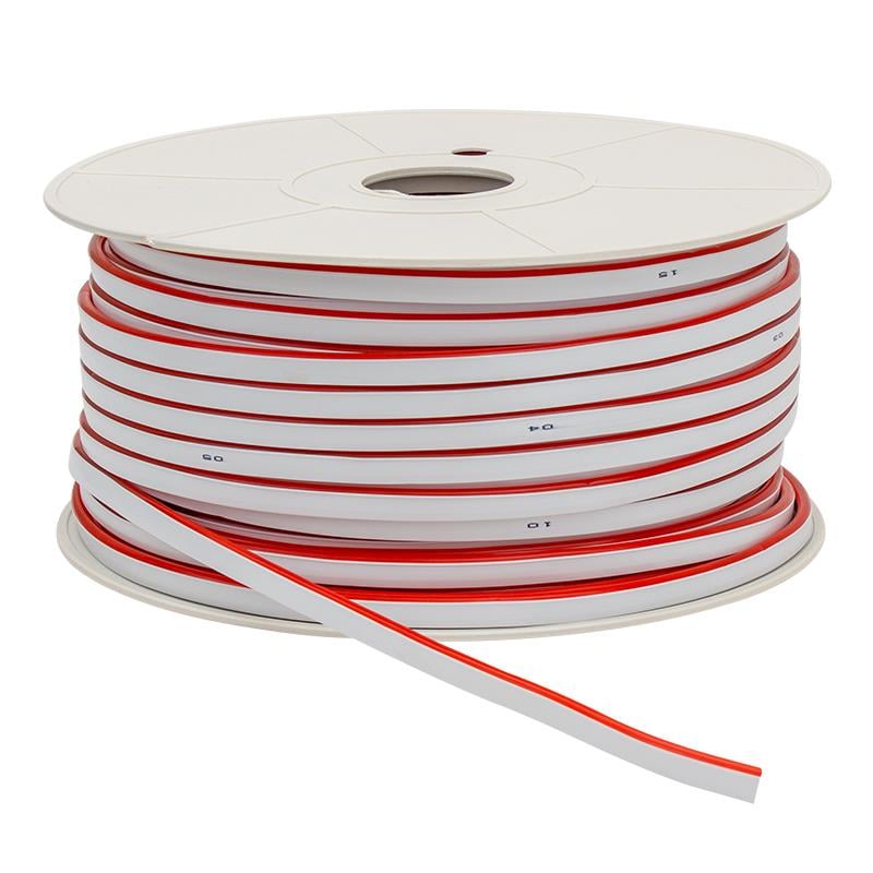 POWERMASTER NEON LED ŞERİT KIRMIZI 12 VOLT 100 METRE (5.6*12.10MM)
