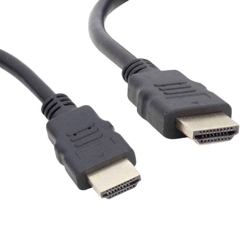 POWERMASTER PLASTİK DÜZ SİYAH 40 CM POŞETLİ HDMI KABLO