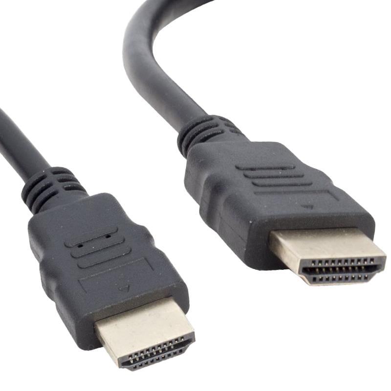 POWERMASTER PLASTİK DÜZ SİYAH 75 CM POŞETLİ HDMI KABLO