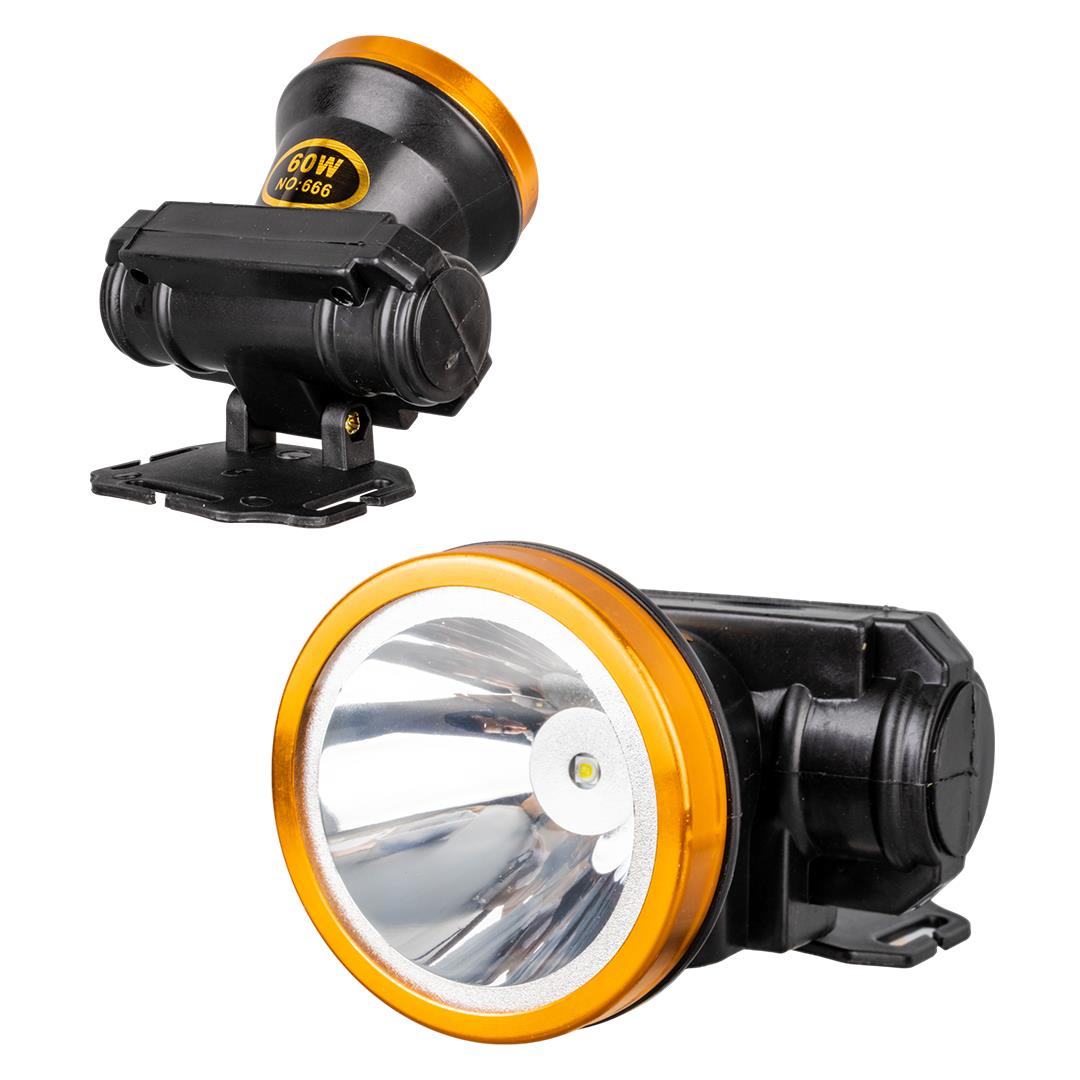 POWERMASTER PM-4524 POWER LEDLİ 40 WATT SU GEÇİRMEZ ŞARJLI KAFA LAMBASI FENERİ