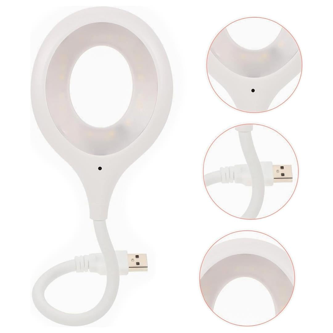 POWERMASTER PORTATİF AKROBATİK 20 SMD LEDLİ USB GECE KİTAP OKUMA ÇALIŞMA LAMBASI (POWERBANK UYUMLU)