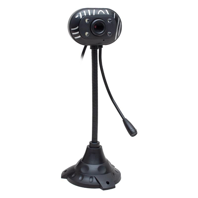 POWERMASTER PWR-2967 CMOS 640X480 MİKROFONLU 4 LEDLİ 2MP USB WEBCAM PC KAMERA