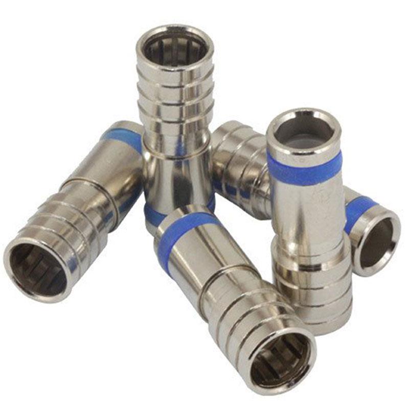 POWERMASTER RG6/U4 YAYLI SIKIŞTIRMALI F KONNEKTÖR