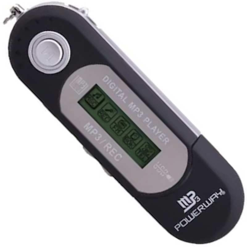 POWERWAY PW-01 4 GB PİLLİ PARMAK MP3 PLAYER