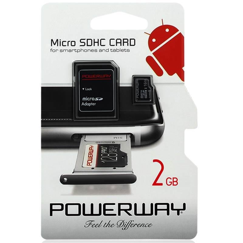 POWERWAY PWR-2 2 GB MICRO SD HAFIZA KARTI
