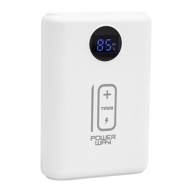 POWERWAY TX103 10000 MAH DİJİTAL GÖSTERGELİ POWERBANK