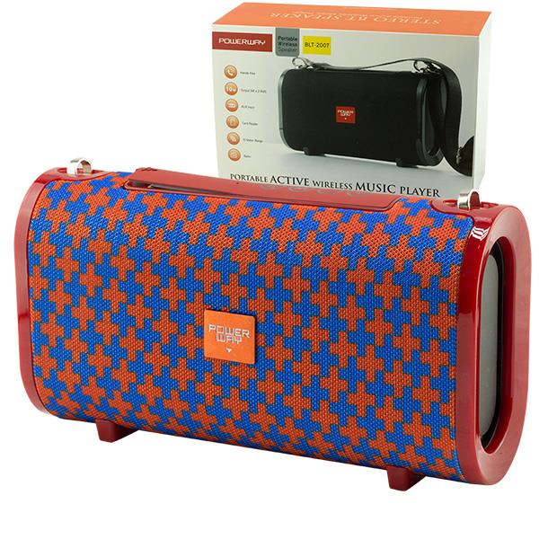 POWERWAY WRX-03 * BLT-2007 USB+SD+BLUETOOTH ÖZELLİKLİ ASKILI WIRELESS TAŞINABİLİR SPEAKER - HOPARLÖR