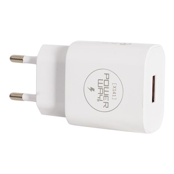 POWERWAY X-141 5 VOLT 2400 MA HIZLI ŞARJ KAFA BAŞLIK ADAPTÖRÜ
