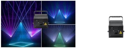 PROMAIN PRO-AC03RGB 3 WATT RGB LAZER 25KPPS DOUBLE SAFETY DESIGN SD CARD DMX ILDA ANALOG