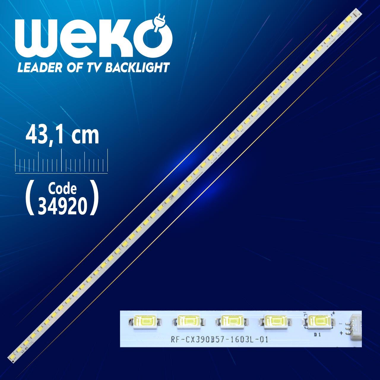 RF-CX390B57-1603L-01 - V2-05 - 43.1 CM 48 LEDLİ - (WK-754)