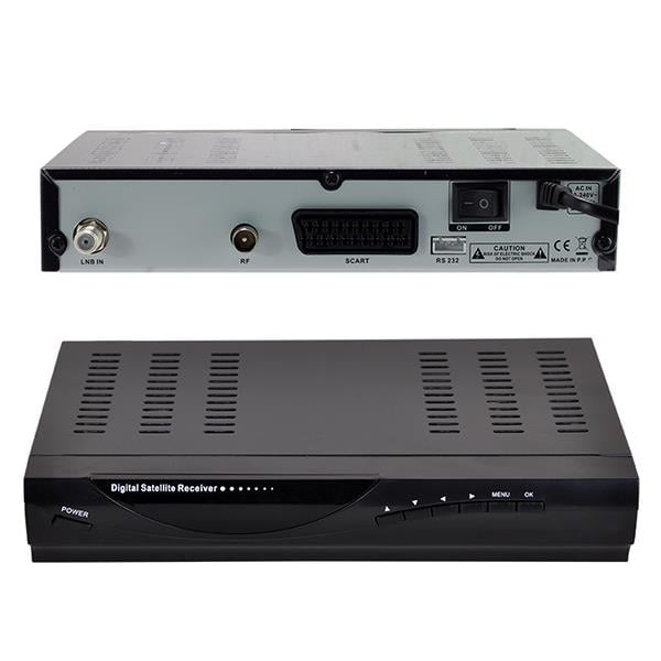 RIOSAT RSD-820 KASALI SD UYDU ALICISI (SCART+RF+DISPLAY) * MAGBOX EXTREME