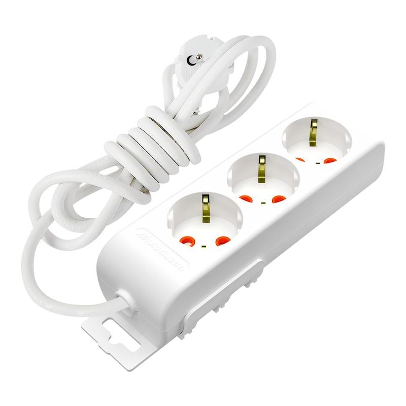 RITECH 3LÜ 5 METRE KABLOLU TOPRAKLI GRUP PRİZ