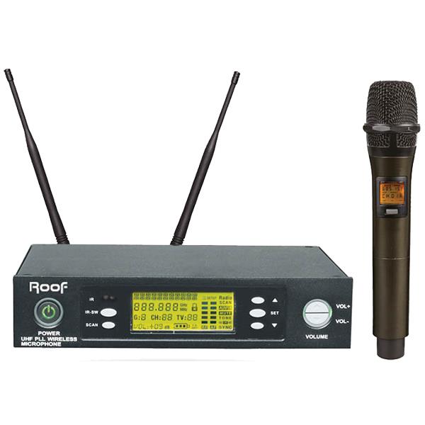 ROOF R-1150S UHF EL ÇİFT TUNERLİ TELSİZ MİKROFON
