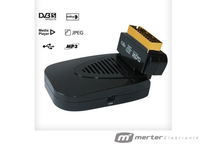 ROWELL RM-850 MİNİ USB UYDU ALICISI (UYDUDAN GÜNCELLEME)