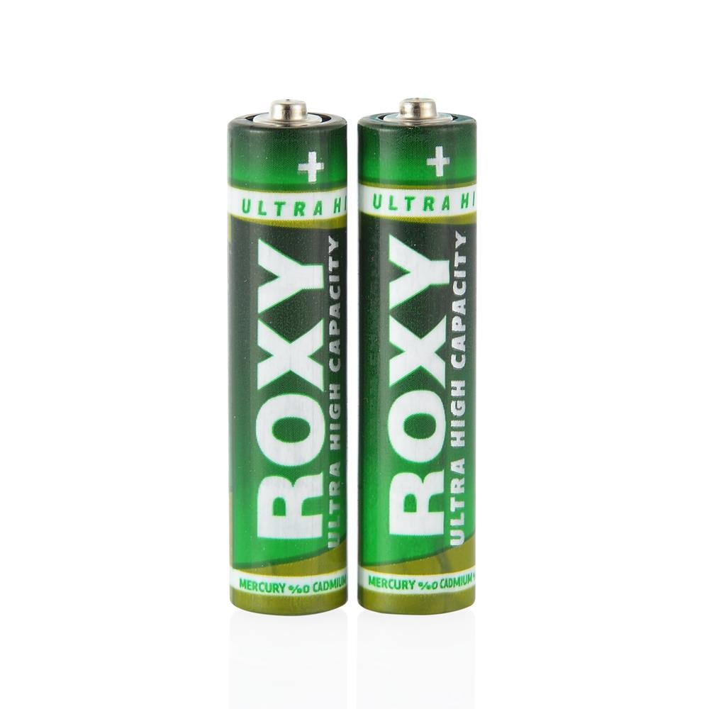ROXY AAA İNCE KALEM PİL 2Lİ ÇİNKO-KARBON PVC KAPLAMA