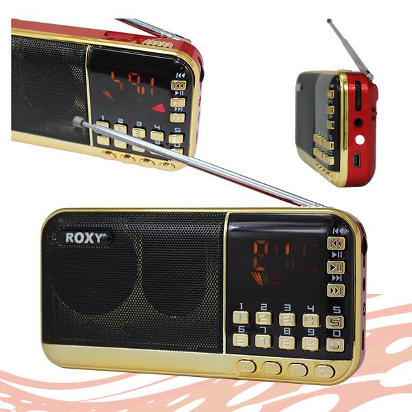 ROXY RXY-2030 FM/SD/USB/LED/REC RADYO MUSIC PLAYER (18650 LİTYUM PİLLİ*ŞARJLI)