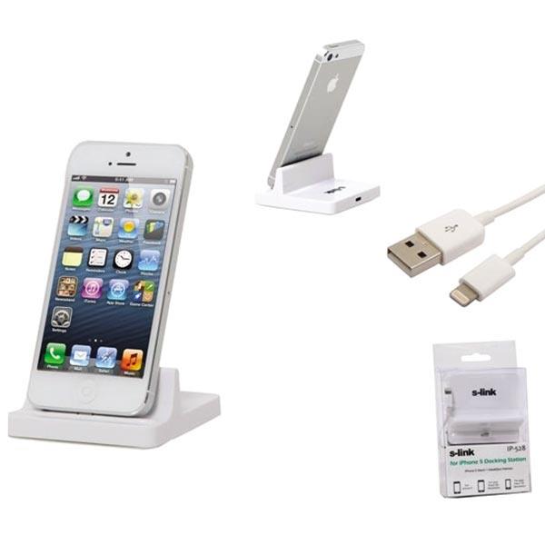 S-LINK IP-528 IPHONE 5 STAND+DATA+ŞARJ