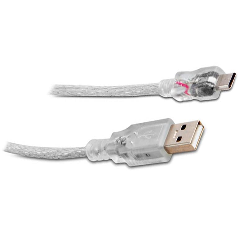 S-LINK SL-77A ŞEFFAF 1.5 METRE USB TO MICRO USB KABLO