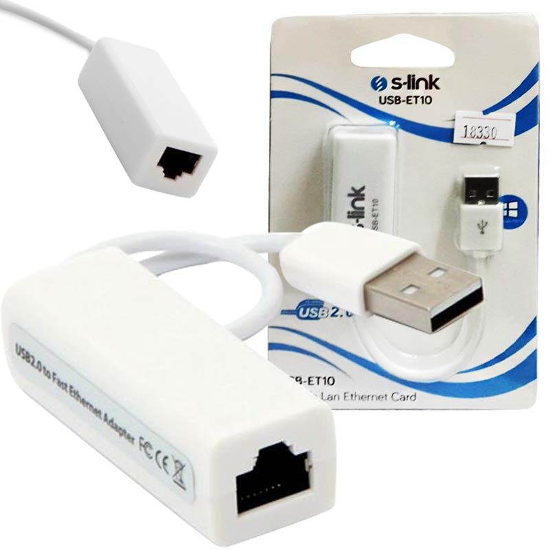 S-LINK USB-ET10 USB TO LAN ETHERNET KART