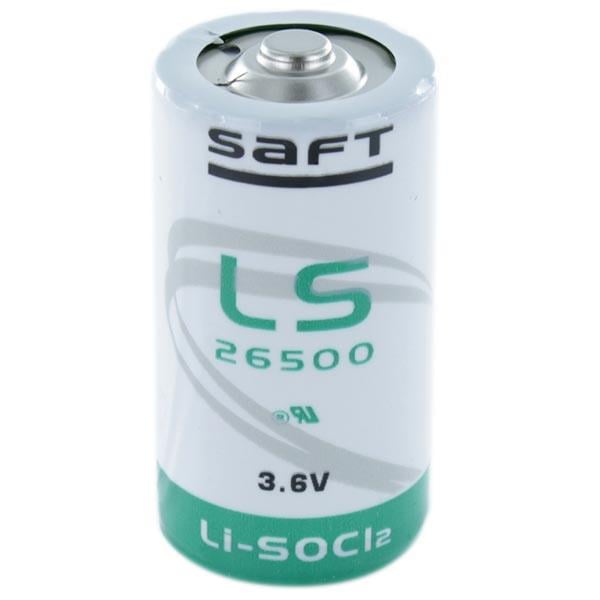 SAFT 3.7 VOLT 3000 MAH LİTYUM LI-ION 26500 PİL (BOY 5CM-EN 3CM)