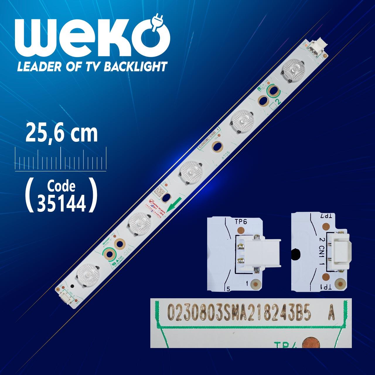 SHARP A705WJ-01 0230803SMA218243B5 A  25.6 CM 5 LEDLİ - (WK-869)