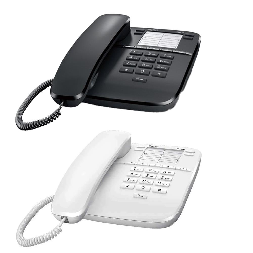 SIEMENS GIGASET DA310 KABLOLU MASAÜSTÜ TELEFON (SİYAH*BEYAZ)