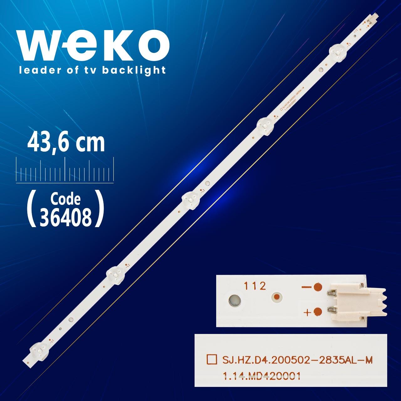 SJ.HZ.D4200502-2835AL-M   5 LEDLİ 43,6 CM