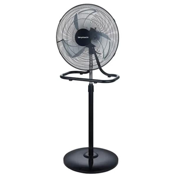 SKYTECH STF-1818 18 3 METAL KANATLI 3 KADEMELİ AYAKLI-DUVAR VE YER TİPİ VANTİLATÖR
