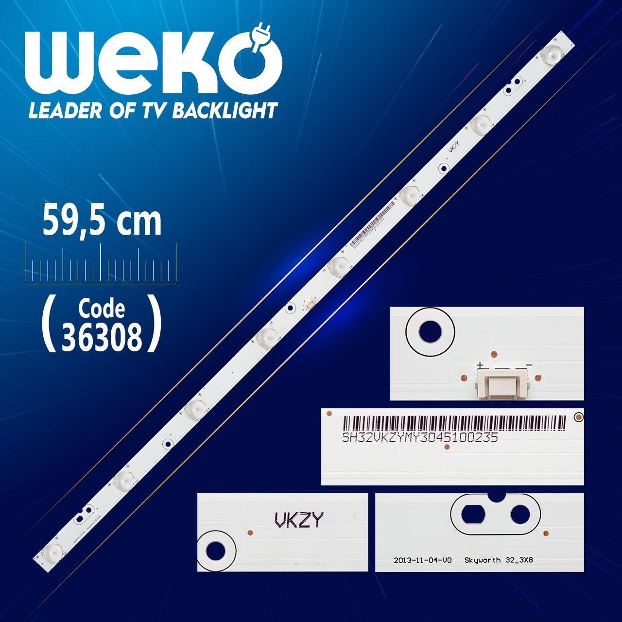 SKYWORTH 32_3X8 303SW320031 - 8 LEDLİ 59.5 CM