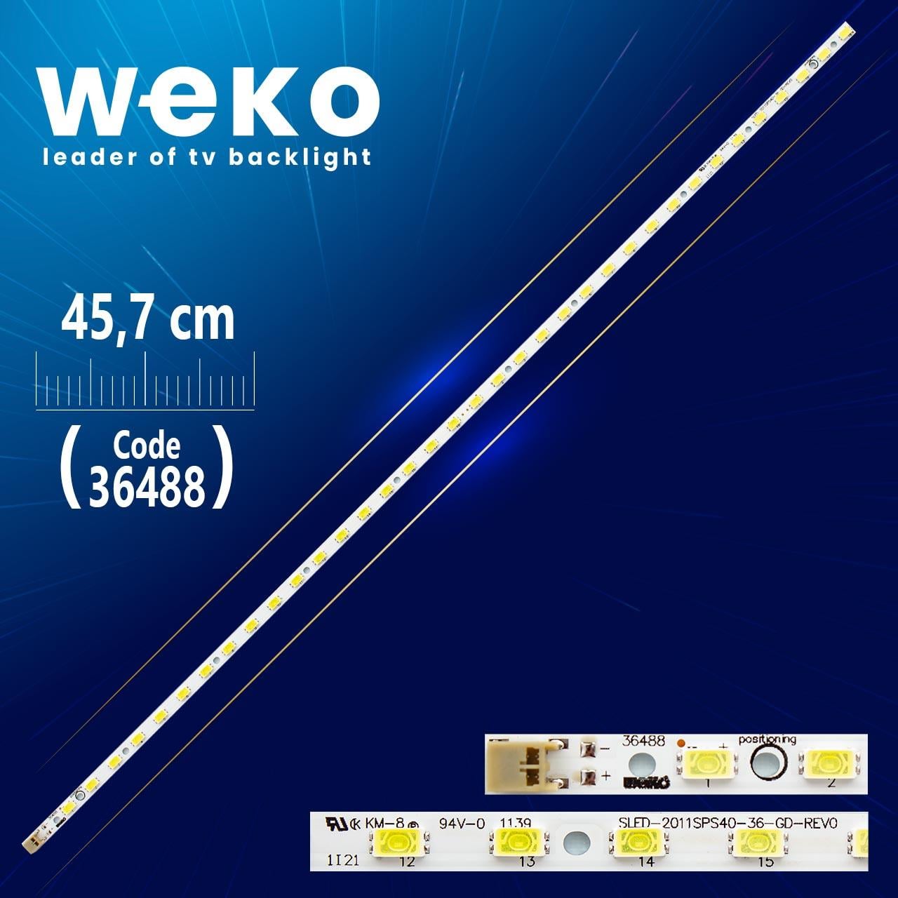 SLED 2011SSP40 36 4214 GD REV0  36 LEDLİ 45.7 CM