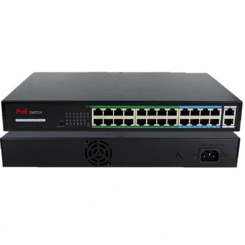 SMARTVISION SV-H1024PL 10/100/1000 MBPS 24+2 PORT POE SWITCH