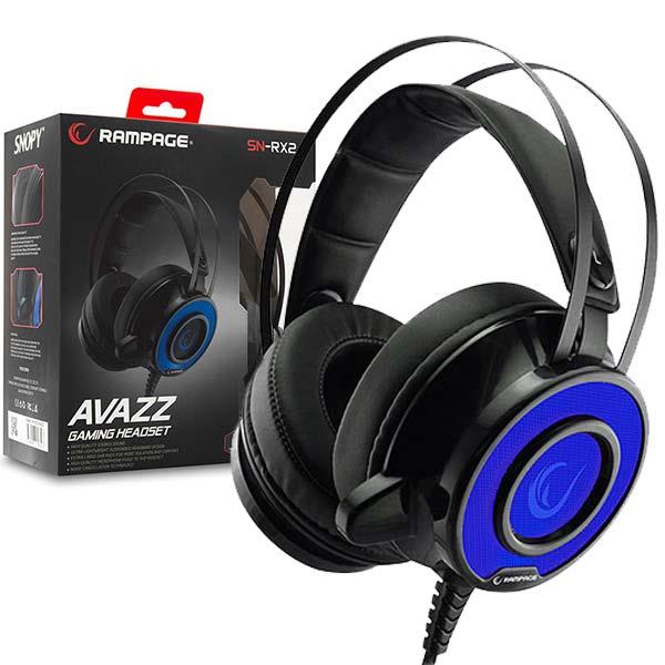 SNOPY RAMPAGE SN-RX2 AVAZZ SİYAH MİKROFONLU OYUNCU KULAKLIĞI