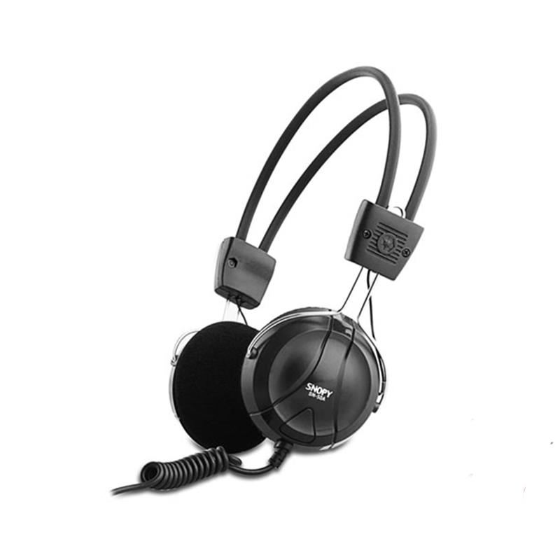 SNOPY SN-50A SİYAH MİKROFONLU KULAKLIK
