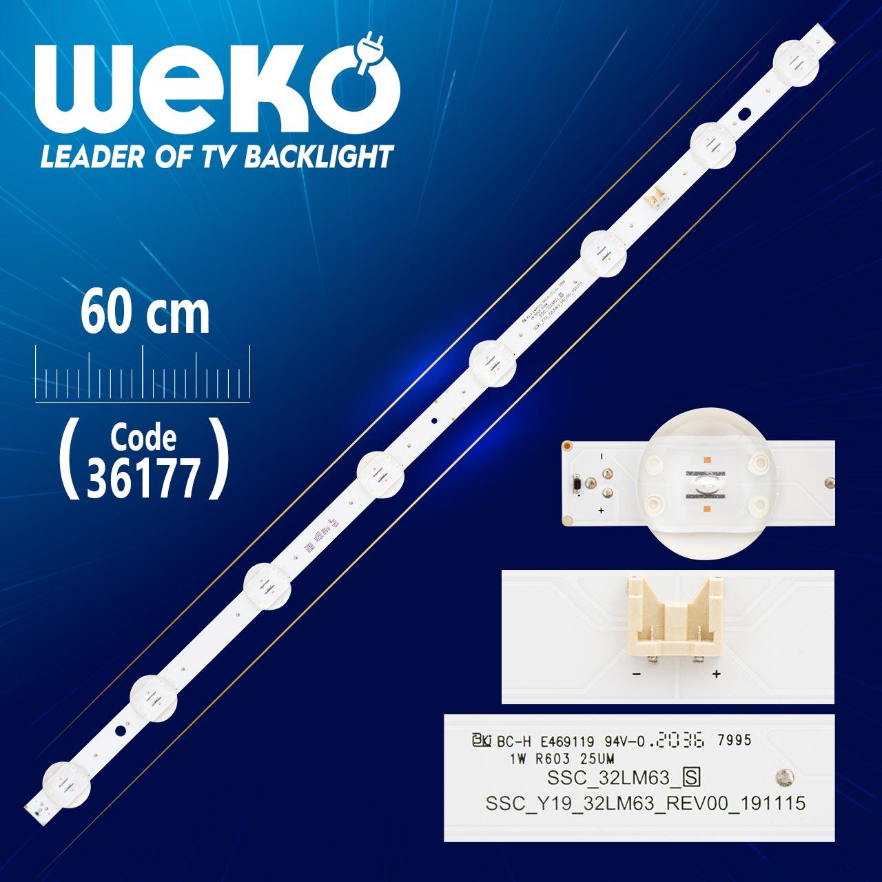 SSC_Y19_32LM63_REV00_19115  SSC_32LM63_S 8 LEDLİ 60 CM