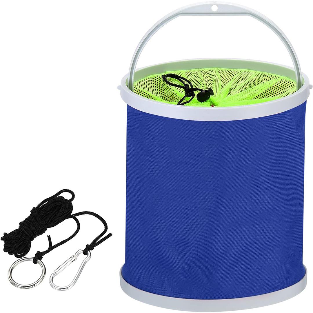 SUNUP KATLANABİLİR SÜZGEÇLİ BALIKÇI SU KOVASI