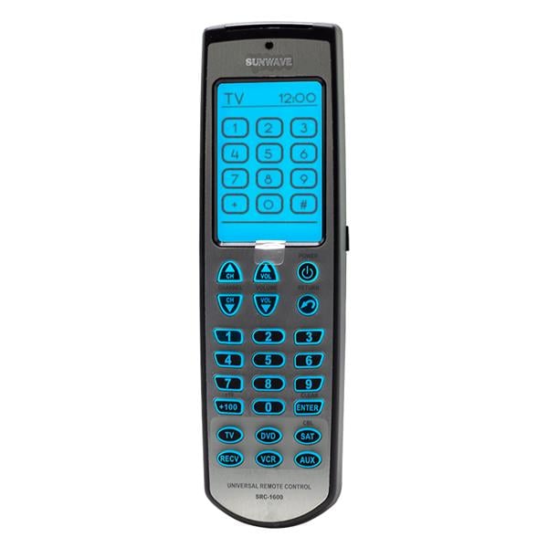 SUNWAVE SRC-1600 DIGITAL EKRANLI ÖĞRENEBİLEN DOKUNMATİK 6 IN 1 AKILLI KUMANDA