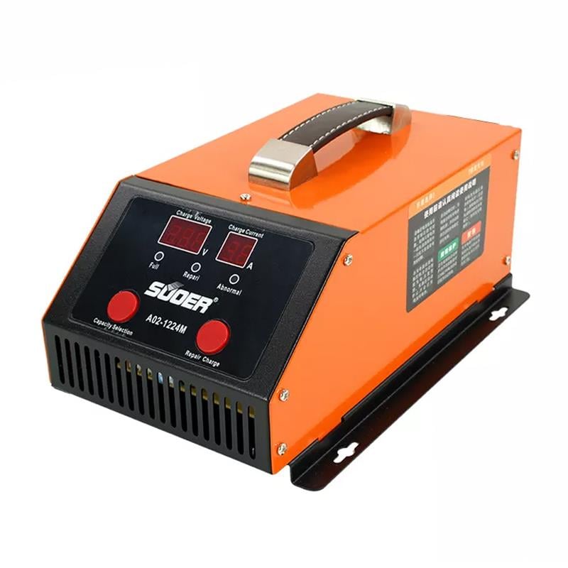 SUOER A02-1224M 12 VOLT - 24 VOLT MAX 8 AMPER AKILLI AKÜ ŞARJ CİHAZI