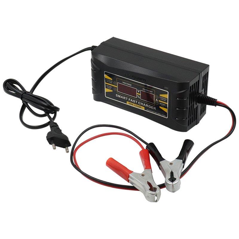 SUOER SON-1210D+ 12 VOLT - 10 AMPER AKILLI HIZLI AKÜ ŞARJ CİHAZI