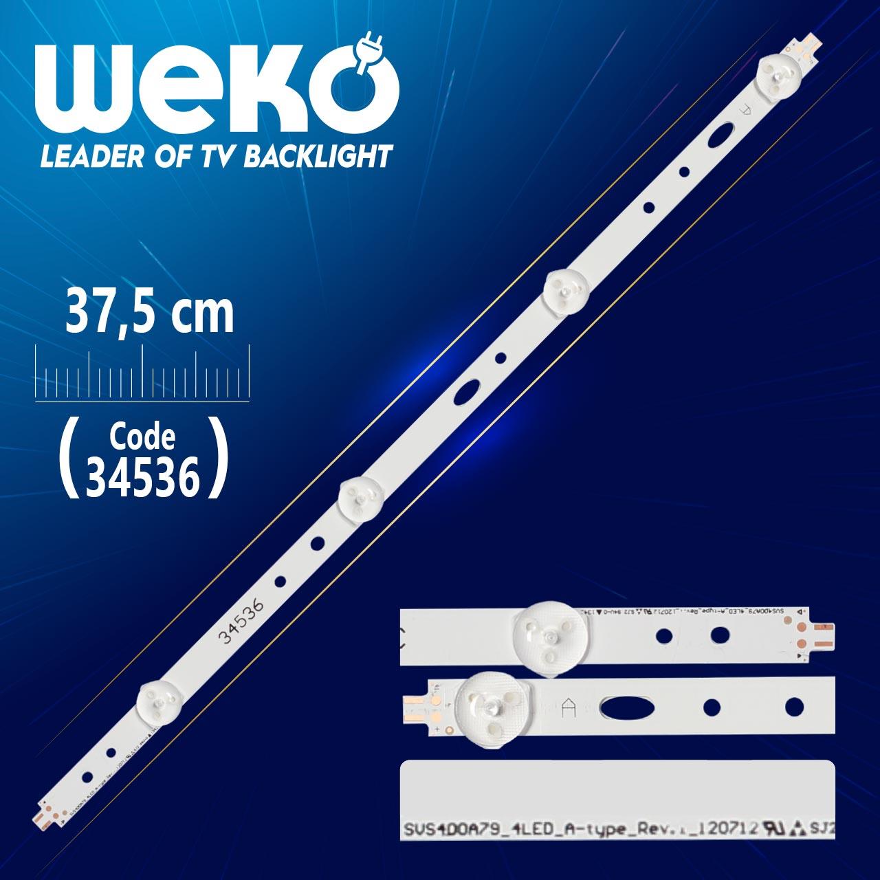 SVS400A79_4LED_A-TYPE_REV.1_120712 - 37.5 CM 4 LEDLİ - (WK-006)