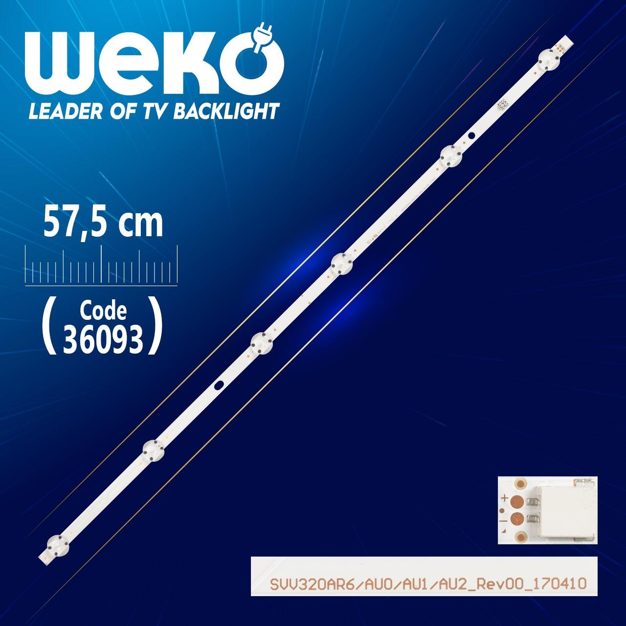 SVV320AR6/AU0/AU1/AU2_REV00_170410 - 6 LEDLİ 57.5CM