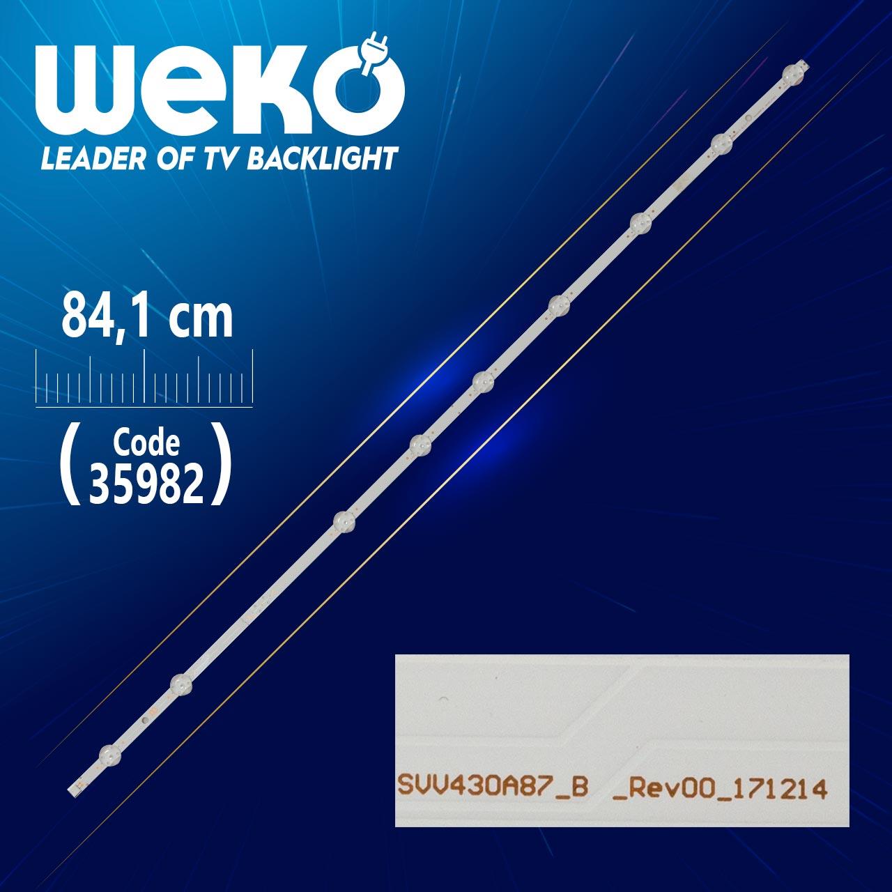 SVV430A87_B_REV00_171214  10 LEDLİ  84.1 CM