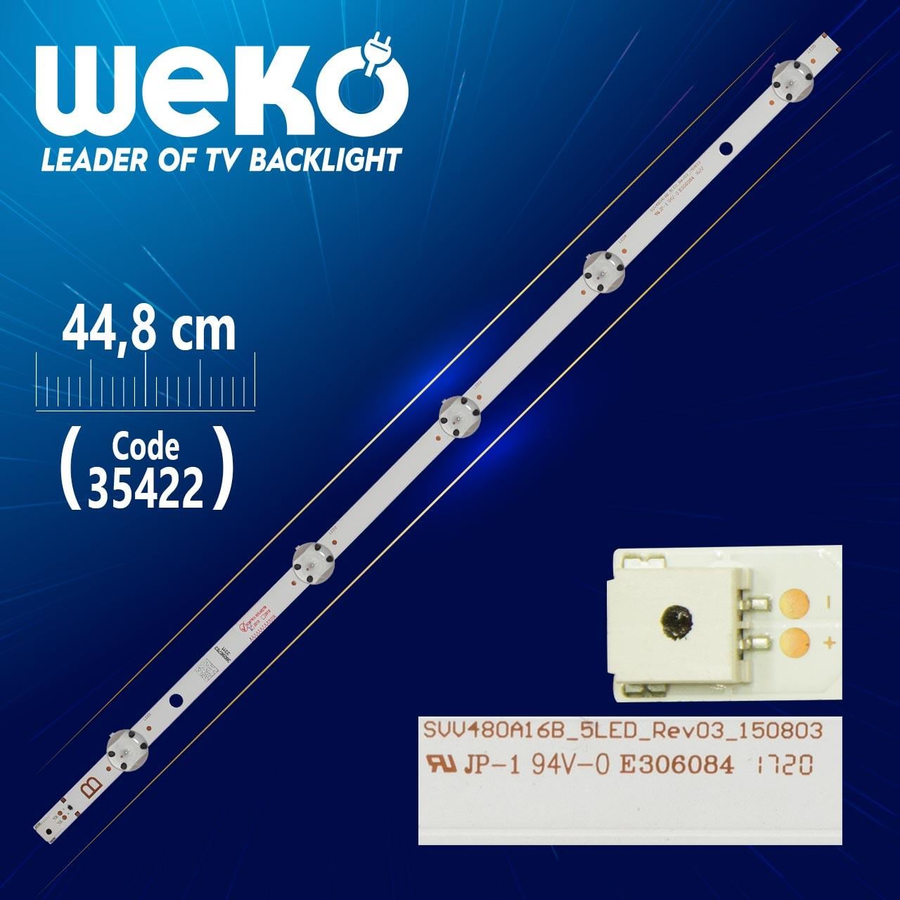 SVV480A16B_5LED_REV03_150803 - B TYPE - 44.8 CM 5 LENSLİ - (WK-499)