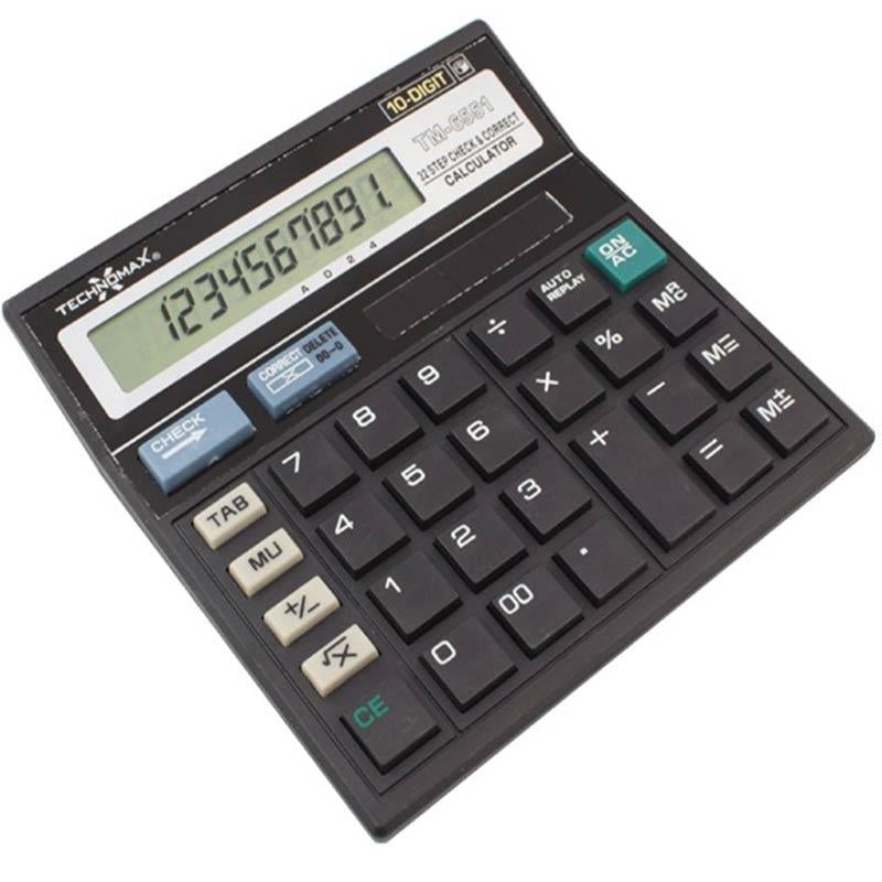 TECHNOMAX TM-6551 12 HANELİ HESAP MAKİNESİ