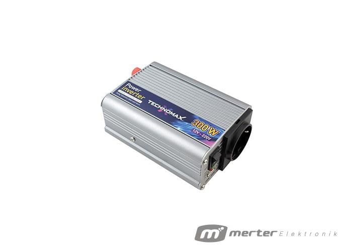 TECHNOMAX TM-9200 12 VOLT - 300 WATT INVERTER