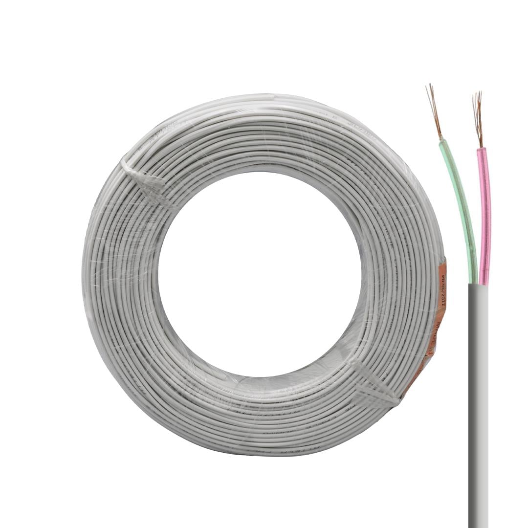 TELEFON KABLOSU 2Lİ FLAT KÖKEN 100 METRE LAN LN-TEL22