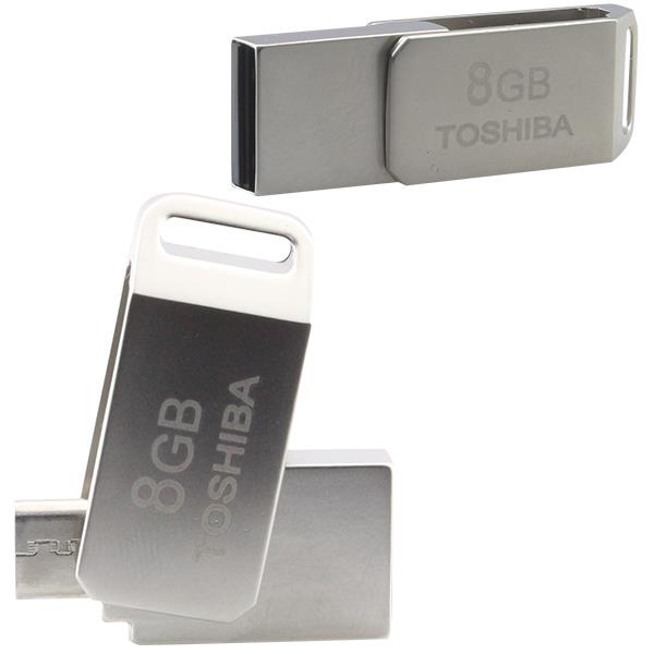 TOSHIBA 8 GB MICRO USB OTGLİ FLASH BELLEK