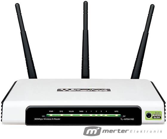 TP-LINK TL-WR941ND 300 MBPS KABLOSUZ N ROUTER